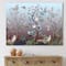Designart - Chinoiserie With Birds and Peonies XI - Traditional Canvas Wall Art Print
